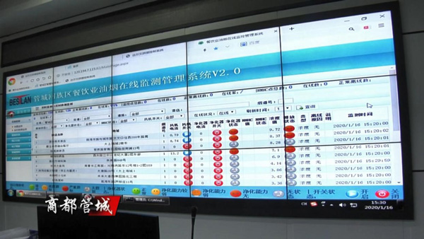 贝思兰郑州市管城回族区餐饮油烟在线监控(测)大数据平台项目 贝思兰郑州市管城回族区餐饮油烟在线监控(测)大数据平台项目